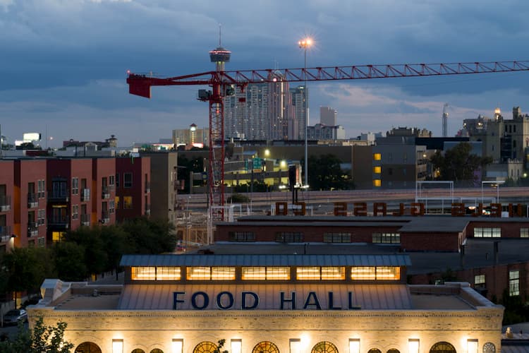 Pearl Brewery food hall