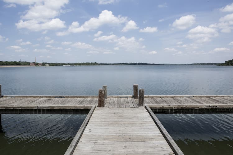 White Rock Lake dock